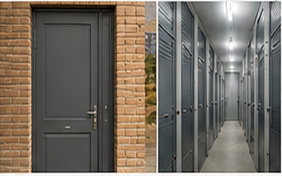 Puertas de calle y puertas de trastero